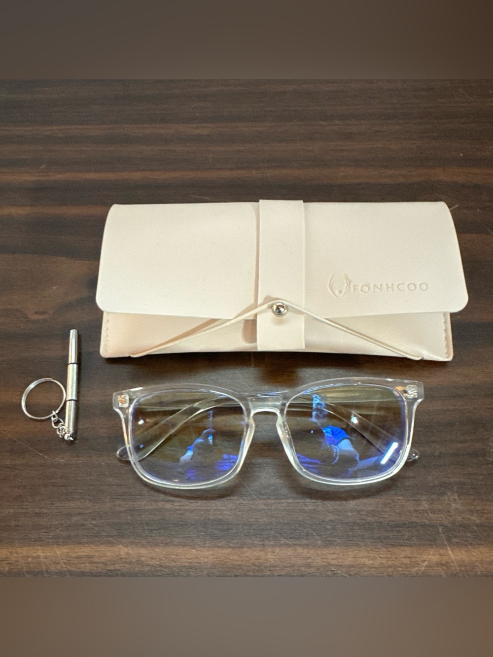 FONHCOO Blue Light Blocking Glasses Women Men Computer Eyeglasses